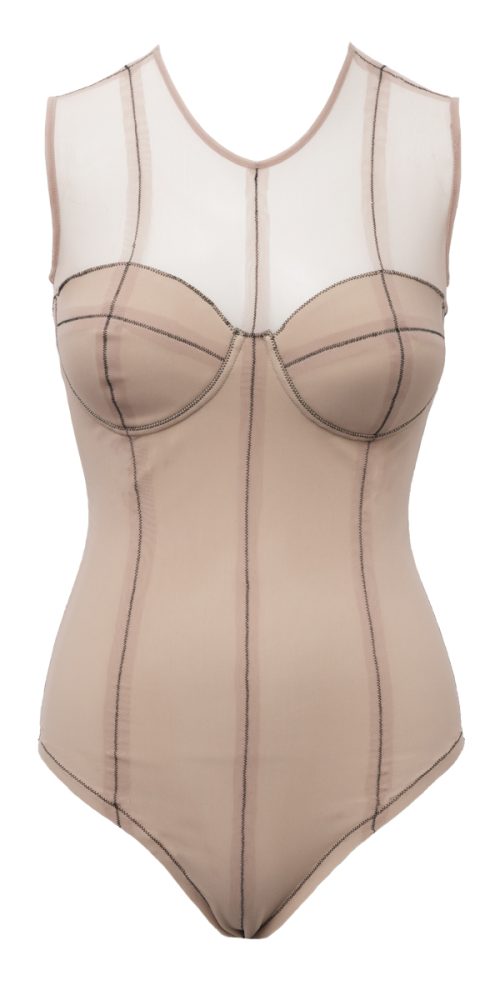 MURMUR FIGURE BODYSUIT- FRONT